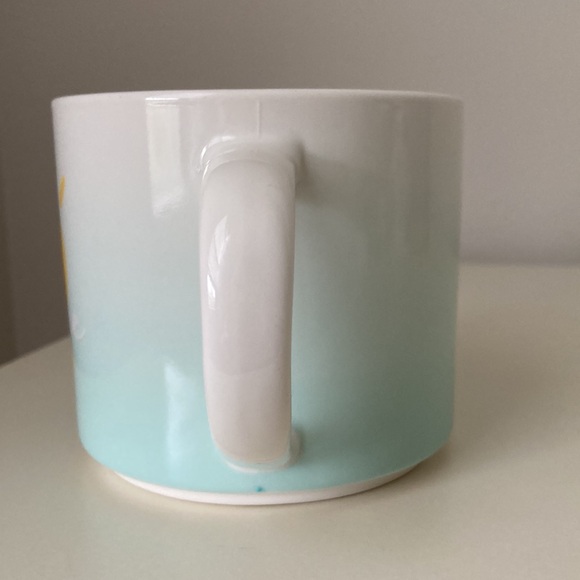 The Sunshine State Sun Sunny Florida Ombré Coffee Mug Porcelain Threshold Target - Picture 4 of 11